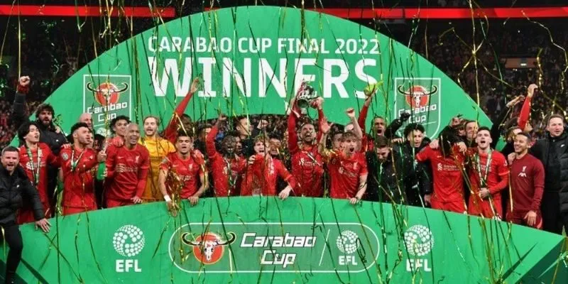 9 cúp Liên đoàn Anh (EFL Cup): Còn được gọi là Carabao Cup.